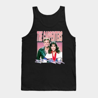 The Carpenters / Retro 70s Aesthetic Fan Design Tank Top